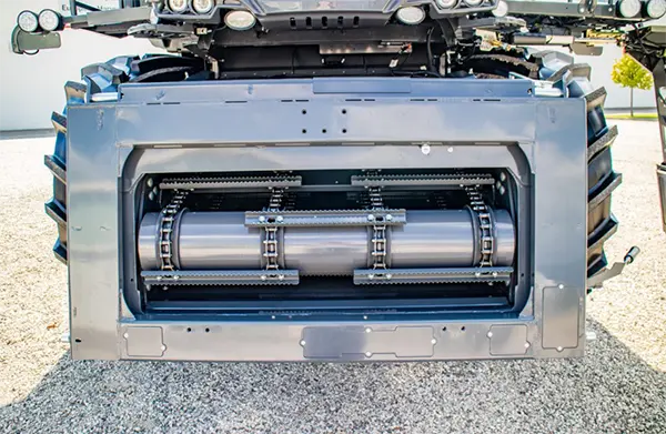 Применение транспортера наклонной камеры комбайна