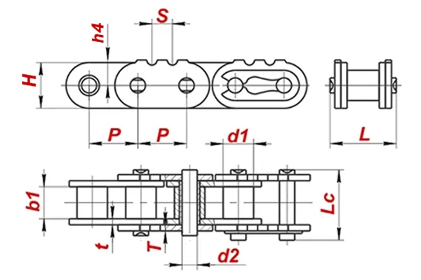 Схема — Цепь 12A-1 GL 2M3