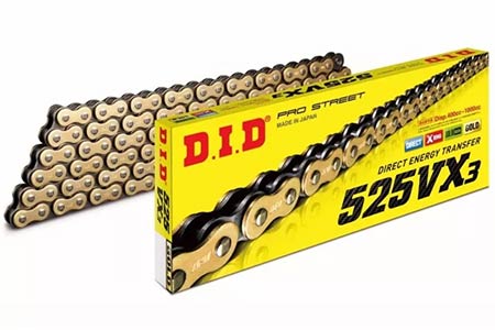 картинка Цепь 525 VX3, DID от магазина «Приводные цепи»
