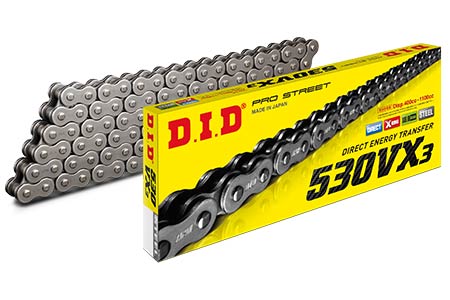 картинка Цепь 530 VX3, DID от магазина «Приводные цепи»