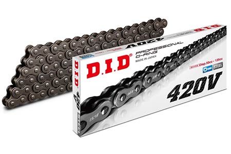 картинка Цепь 420 V, DID от магазина «Приводные цепи»