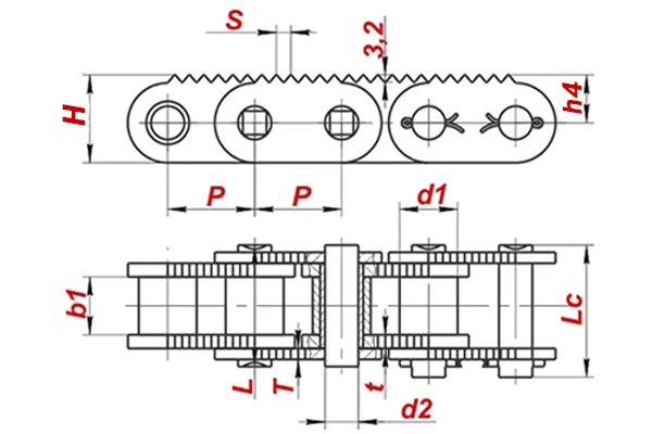 Схема — Цепь 24B-1-1820