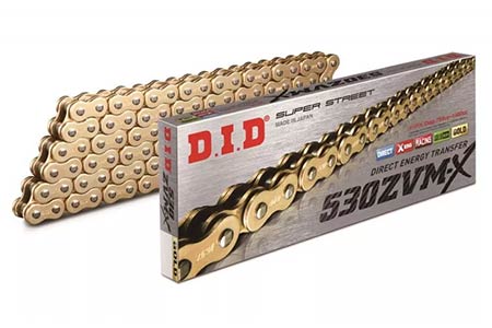 картинка Цепь 530 ZVM-X, DID от магазина «Приводные цепи»