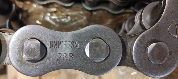 картинка Цепь 28B-2 от магазина «Приводные цепи»