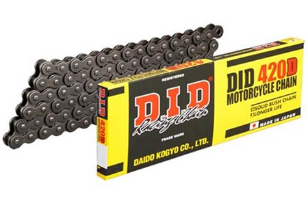 картинка Цепь 420 D, DID от магазина «Приводные цепи»