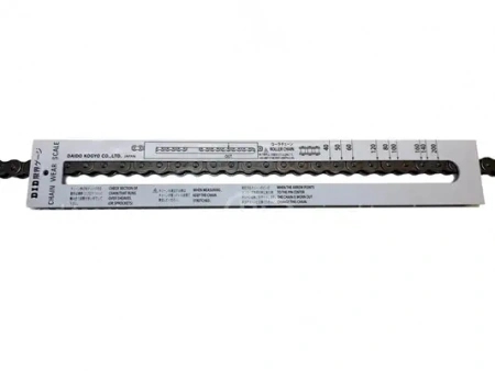 картинка Линейка измерения износа-удлинения роликовой цепи (ANSI: 40-200; DIN: 08В-40В) от магазина «Приводные цепи»